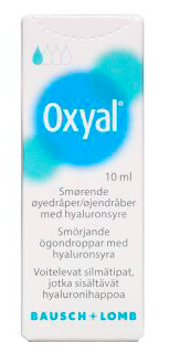 Oxyal Øjendråber 10 ml (Udløb: 03/2025)