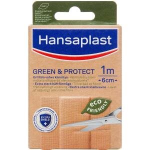 Hansaplast Green & Protect 1mx6cm, 1 stk (Udløb: 02/2025)