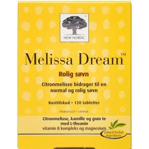 Melissa Dream tabletter, 120 stk (Udløb: 11/2024)