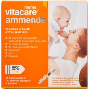 Vitacare Ammende 30 dagsdoser (udløb: 02/2021) - SPAR 50%