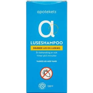 Apotekets Luseshampoo, 120 ml (Udløb: 03/2027)