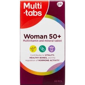 Multi-Tabs Woman 50+, 60 stk (Udløb: 10/2024)