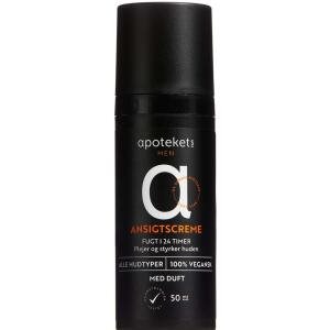 Apotekets Men Ansigtscreme 24 Timer, 50 ml (Udløb: 07/2025)