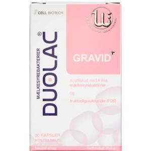 DUOLAC GRAVID, 30 Kapsler (Udløb: 01/2025)