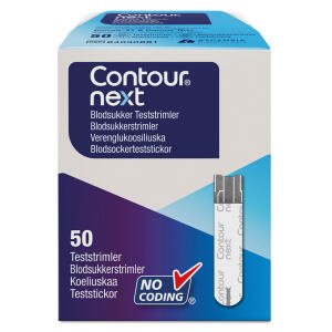 Contour Next Teststrimler, 50 stk (Udløb: 01/2025)