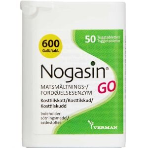 Nogasin Go, 50 stk (Udløb: 04/04/2025)