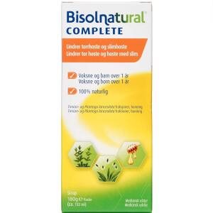 Bisolnatural Complete Sirup, 133 ml (Udløb: 04/2025)