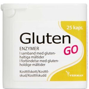 Gluten Go Kapsler, 25 stk (Udløb: 16/08/2023)