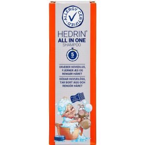 ​​​​​​​Hedrin All in One Shampoo, 100 ml (Udløb: 08/2023)