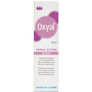 ​​​​​​​Oxyal Triple Action Spray, 10 ml (Udløb: 05/2025)