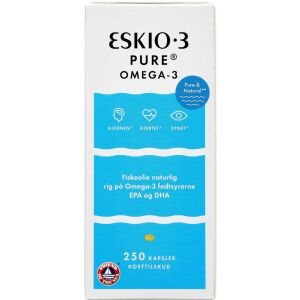Eskio-3 Pure Omega-3, 250 stk (Udløb: 11/2023)