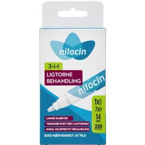 Nilocin Ligtorn Pen + Plastre, 3 ml + 7 stk (Udløb: 05/2025)