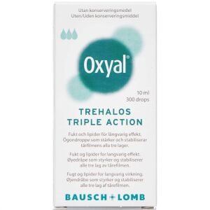 Oxyal Trehalos Triple Action, 10 ml (Udløb: 08/2025)