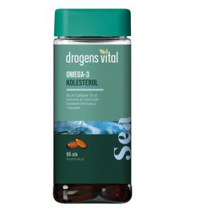 Drogens Vital Omega-3 Kolesterol, 95 stk (Udløb: 12/2024)