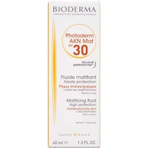Bioderma Photoderm AKN Mat SPF 30, 40 ml (Udløb: 06/2024)