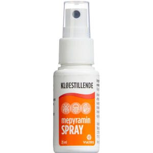 Mepyramin spray 2 %, 25 ml (Udløb: 09/2024)