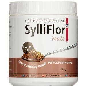 SylliFlor Loppefrøskaller Malt, 200 g (Udløb: 04/11/2024)