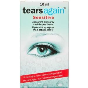 Tearsagain Sensitiv Øjenspray, 10 ml (Udløb: 05/2025)