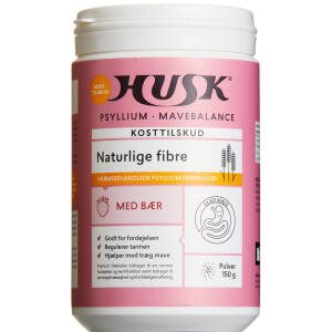 Husk Psyllium Mavebalance Bær, 150 g pulver (Udløb: 07/2025)