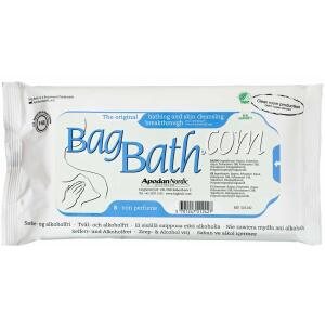 BagBath Sengebad og Vaskeklud, 8 stk (Udløb: 07/2025)