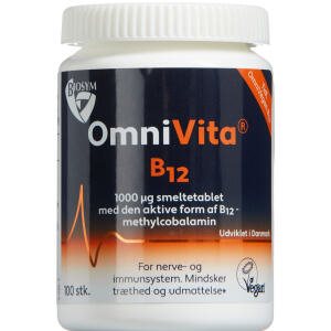 Biosym Omnivita B12, 100 stk (Udløb: 08/2025)