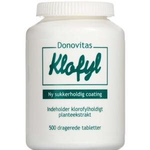 Klofyl Tabletter, 500 stk (Udløb: 10/2025)