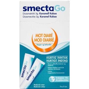 SmectaGo Karamel/Kakao, 8 breve (Udløb: 09/2025)