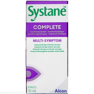 Systane Complete Komfortøjendråber, 10 ml (Udløb: 10/2025)