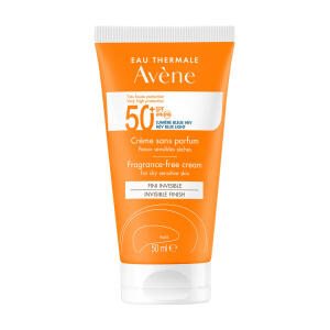 Avène Sun Cream SPF50+, 50 ml (Udløb: 02/2026)